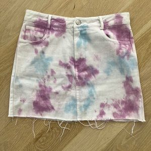 She+Sky tie-dye Jean skirt in Woman’s small